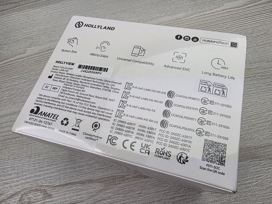 НОВА! • Радіосистема для камери та смартфону Hollyland Lark M2 Combo