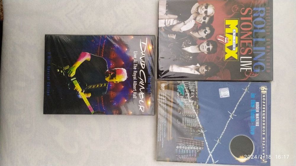 Продам DVD диски кино и музыка.Остатки