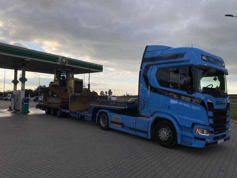 naczepa niskopodwozie  trouillet wzorowy stan