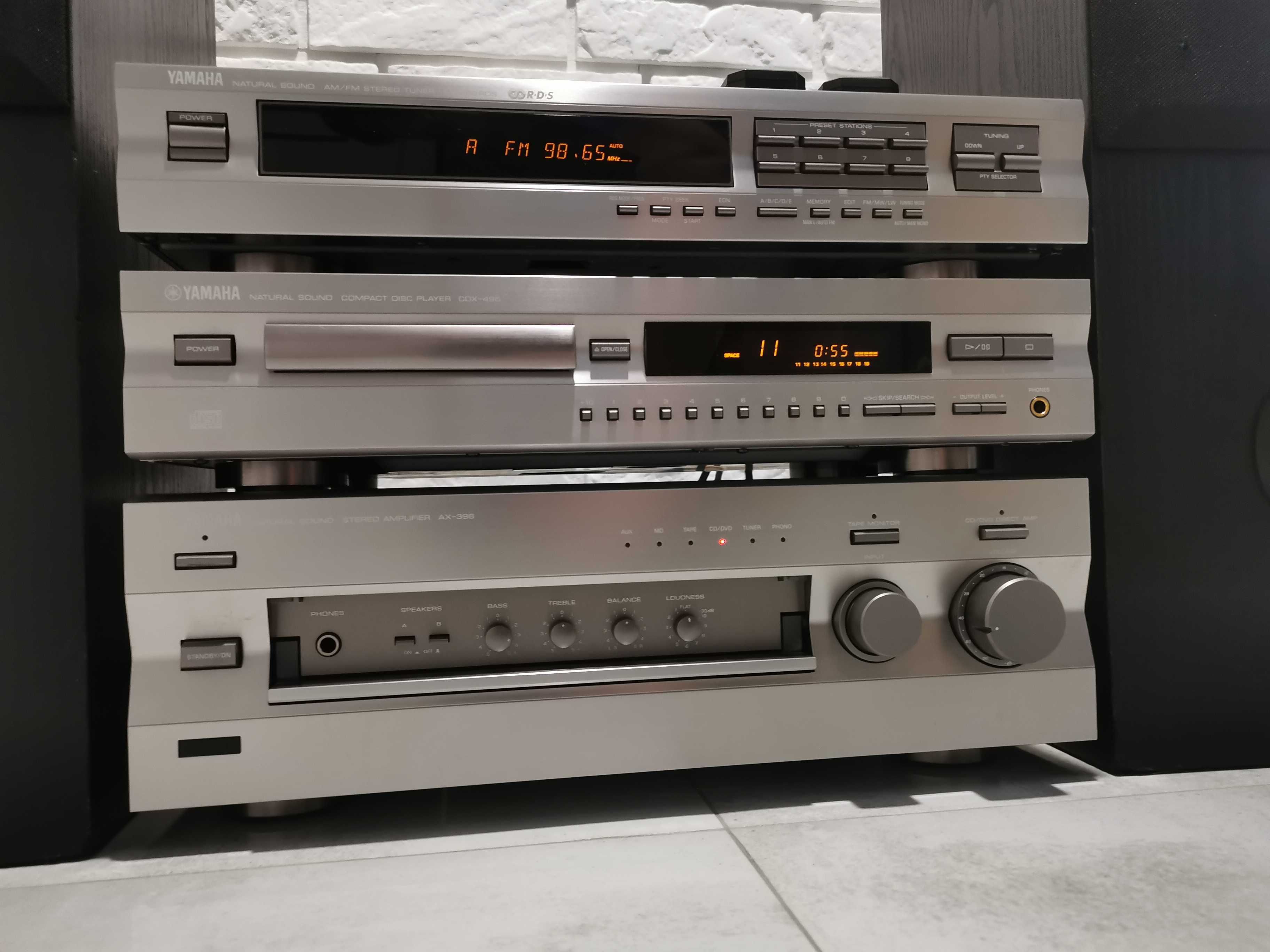 Zestaw Stereo Yamaha AX-396  Kolumny Dynalab SDA 2.8