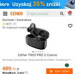 Słuchawki bezprzewodowe edifier tws1 pro 2
