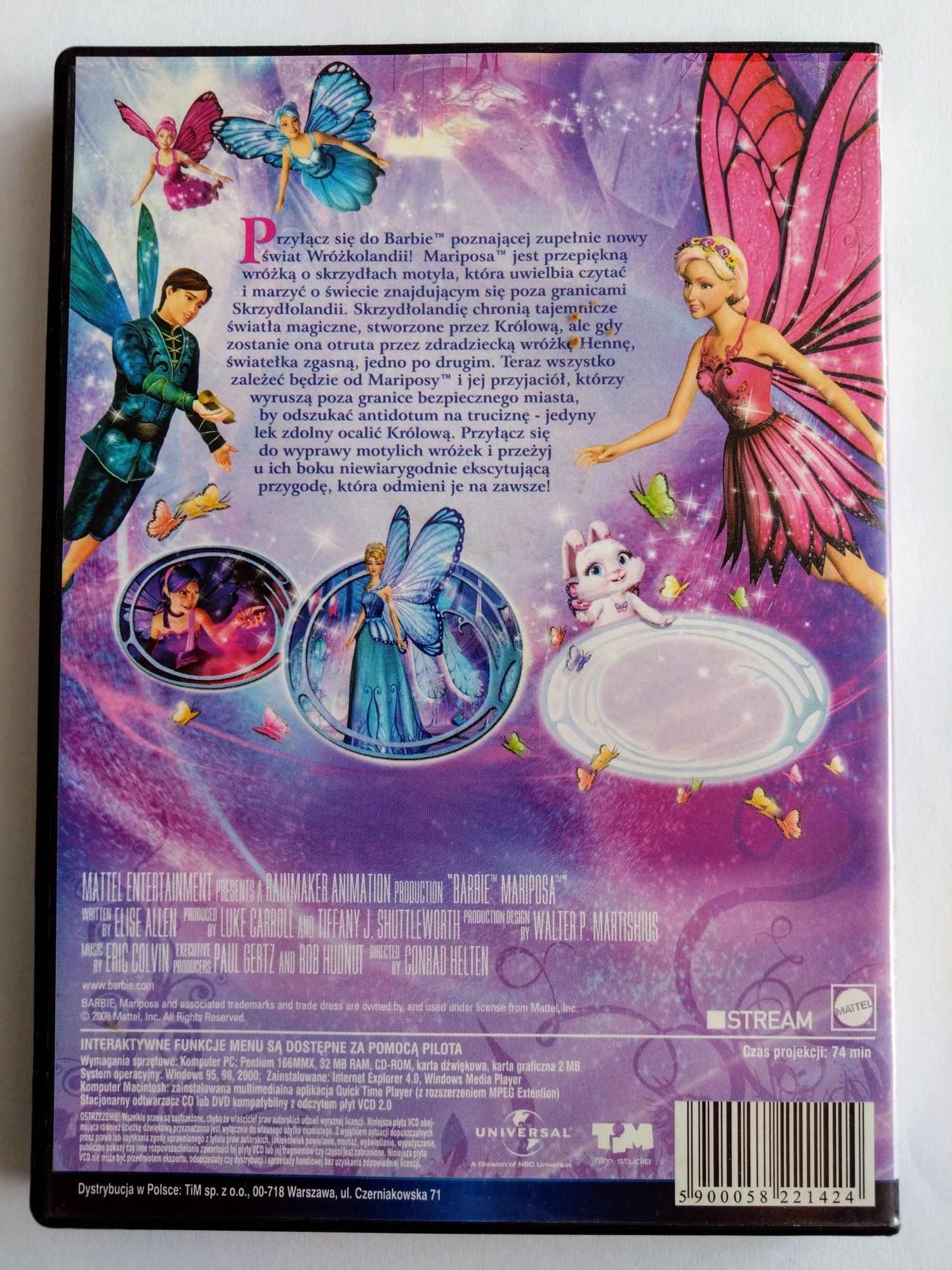 Barbie Mariposa VCD