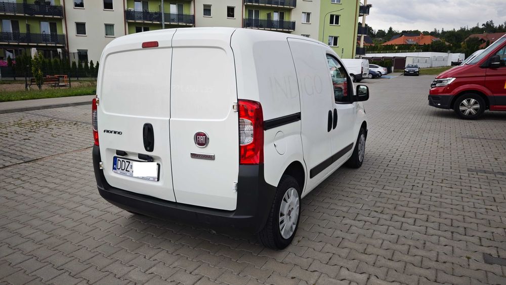 FIAT FIORINO 1.4 2016 BEN+LPG/KLIMA/BOCZNE Drzwi/Biały/Fv 23%/Krajowy