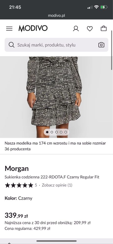 Nowa sukienka z metka