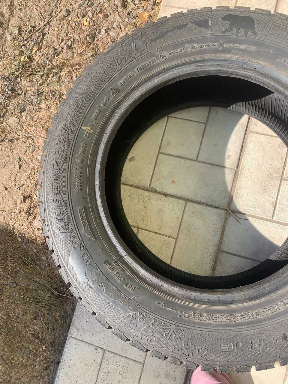 Зимня резина Gislaved Nord Frost 5 225/60/R16 комплект 4шт