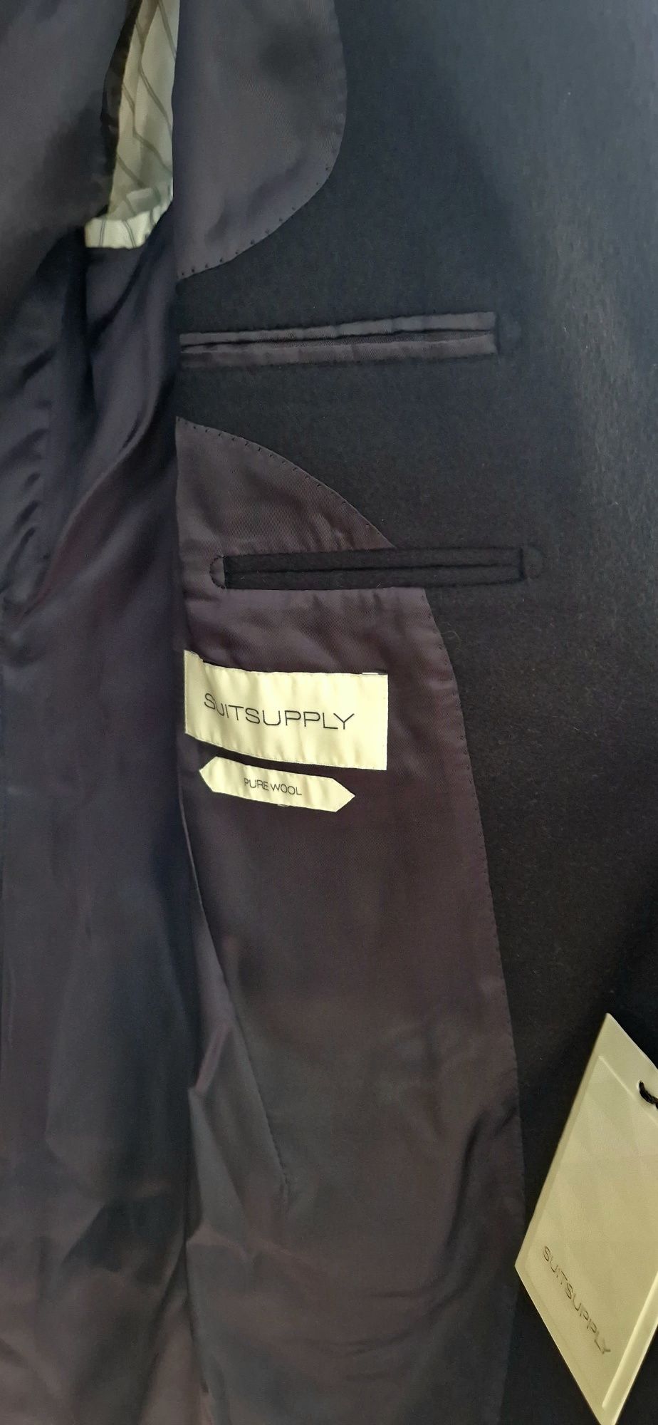 Nowy płaszcz Suitsupply r. 44
