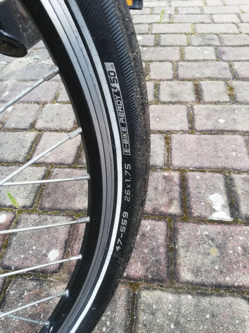 Rower elektryczny używany 26" Prophete bez Baterii 24V.