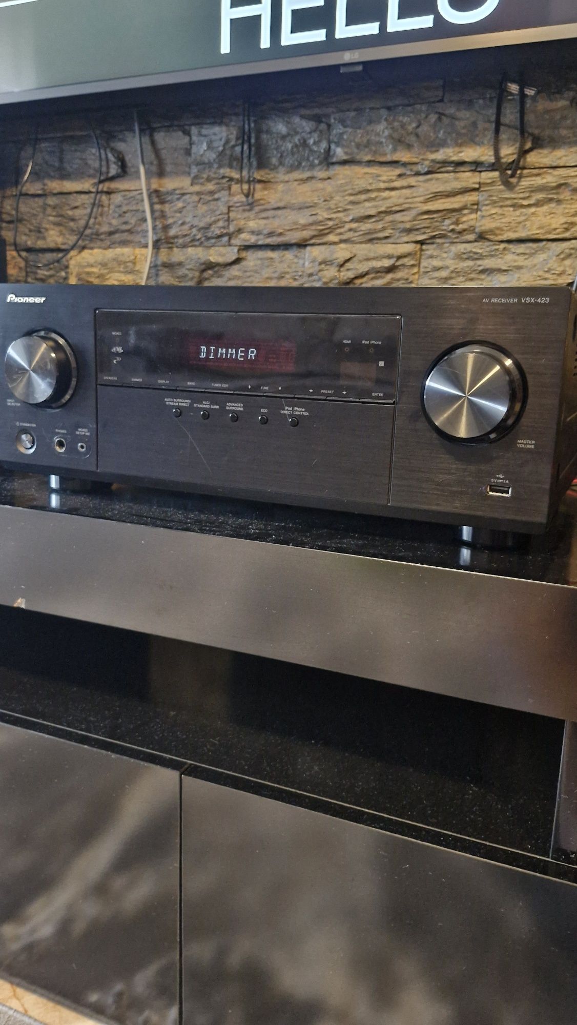 Home cinema 5.1 Pioneer HTP-72, como novo
