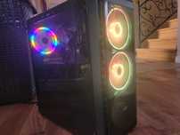 Komputer stacjonarny z monitorem, i5 10400f, rx 5700 xt