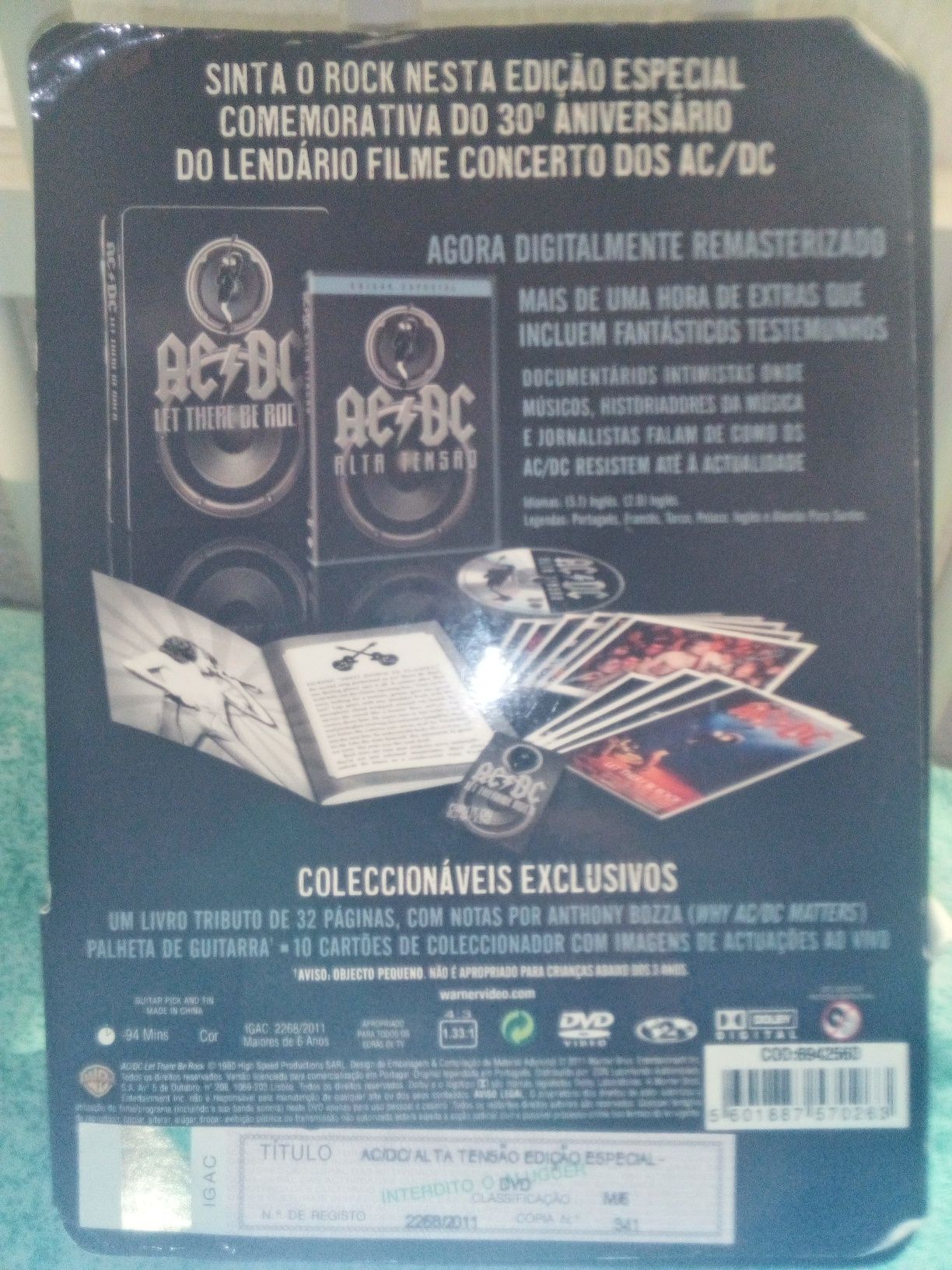 DVD Ed. Especial ACDC Let There Be Rock