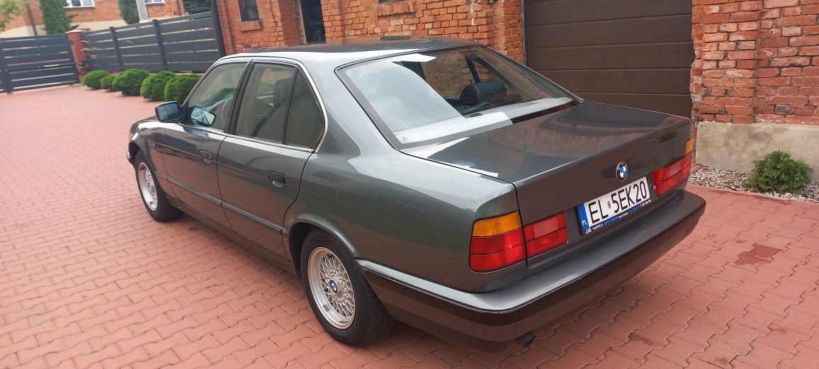BMW E34 520 sedan 1990r Seria 5 benzyna klima ZADBANY garażowany