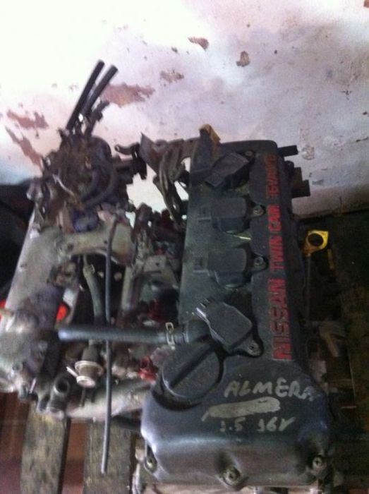Motor Nissan Almera 1.5 N16 Sunny Motor Ref; QG15 ano 2001