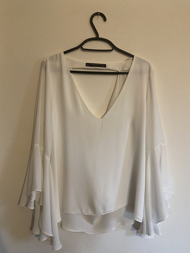 Blusa branca Zara