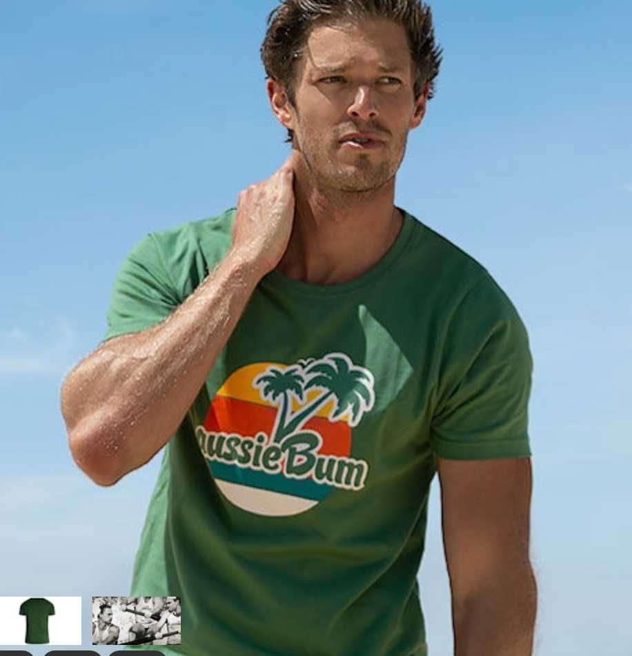 Koszulka rozmiar M Marki AussieBum fajna nowa T-shirt męska