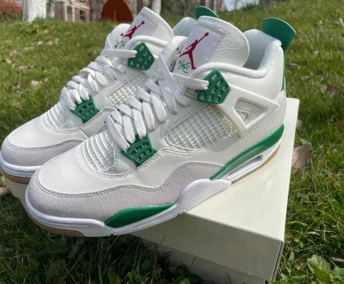 Buty meskie Mokasyny Jordan_4 "Pine Green".R.45