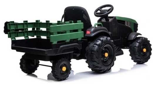 NOWY Duży Traktor na akumulator z Przyczepką Pilot samochód dla dzieci