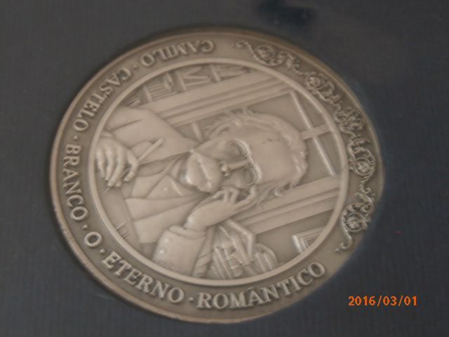 Medalha prata historia de Portugal