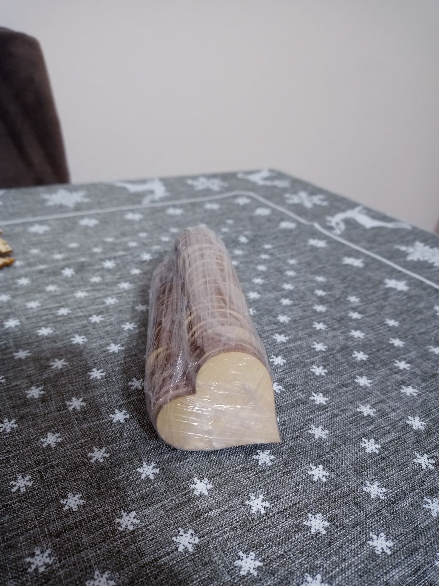 Zawieszka serce drewniane drewno sklejka Walentynki decoupage