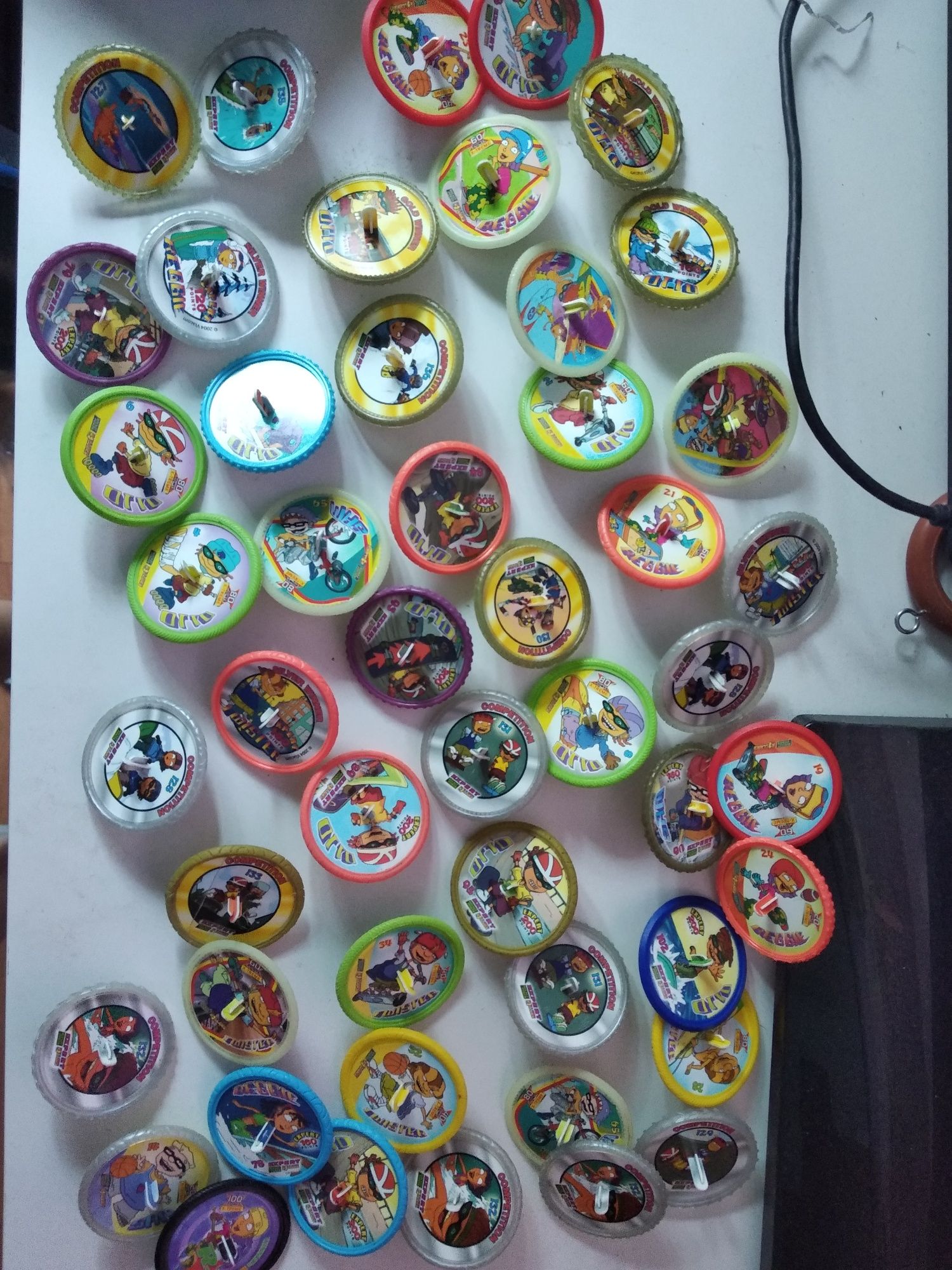 Vendo tazos rocket power