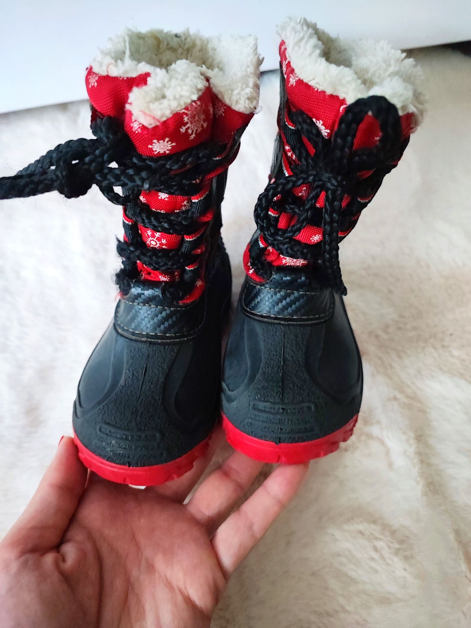Buty zimowe śniegowce dziecięce Lupilu 22
