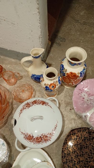 Porcelana figurki serwis kawowy i inne Chodzież Włocławku koło Karolin