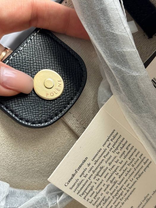 Сумка шопер Polene/Полен чорна,шоколад,кемел,сіра