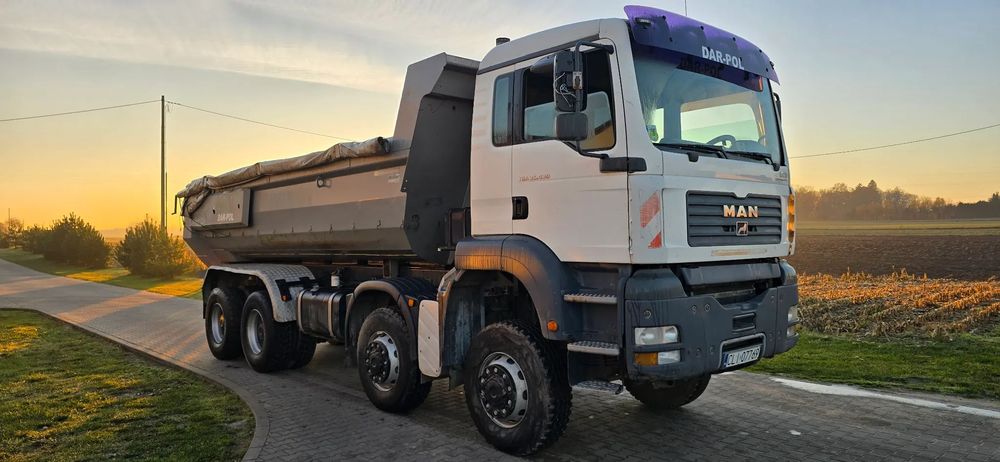 MAN TGA 35.430 8x6  WYWROTKA MAN TGA 35.430 8x6 hydroklapa