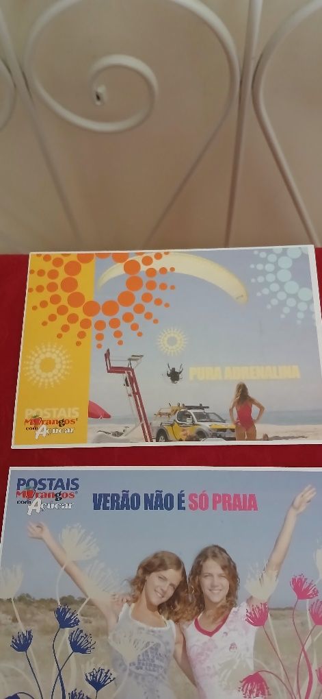 Postais Morangos com Açúcar