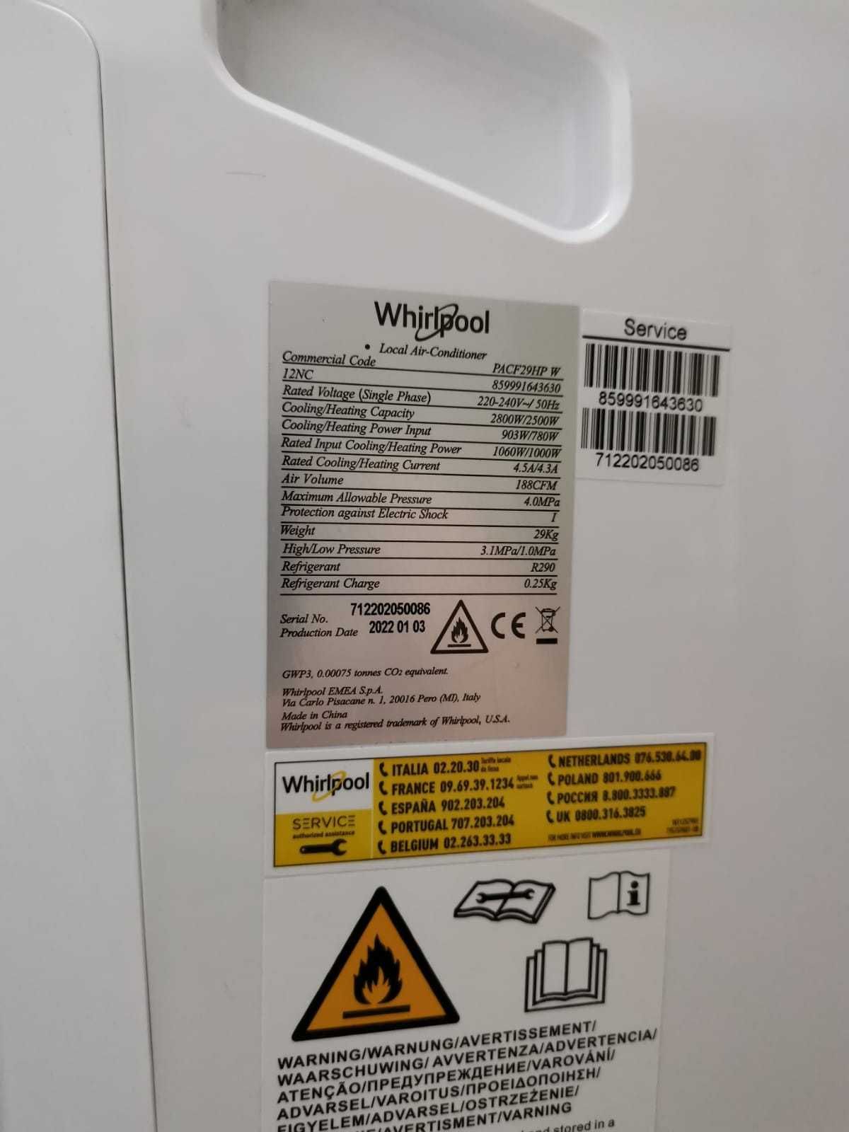 Klimatyzator przenosny Whirlpool