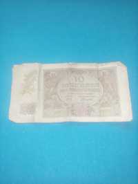 Banknoty 10zł z 1940 roku