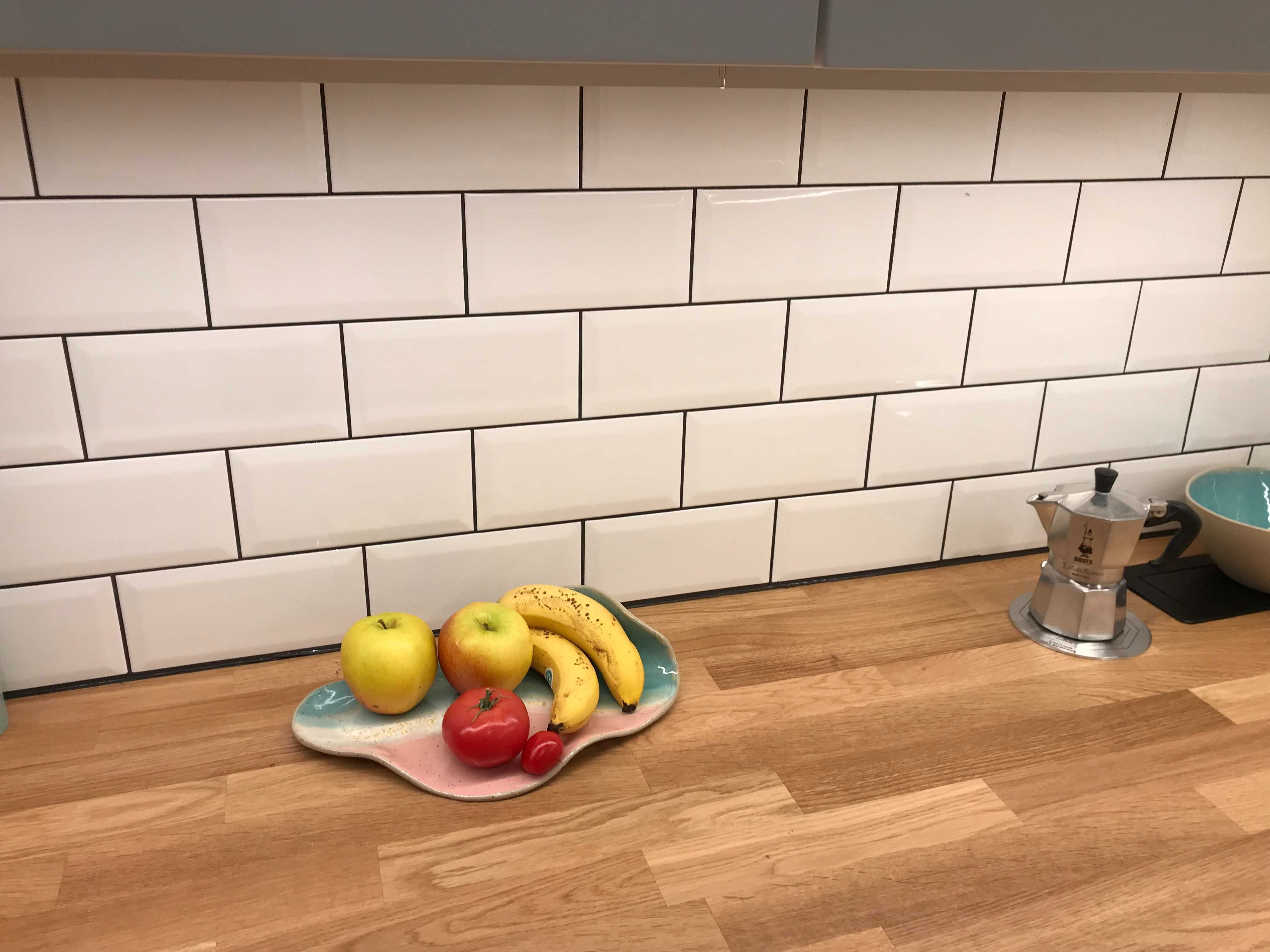 Płytka ścienna METROTILES 3D white glossy 10x20 Golden Tile gat. I