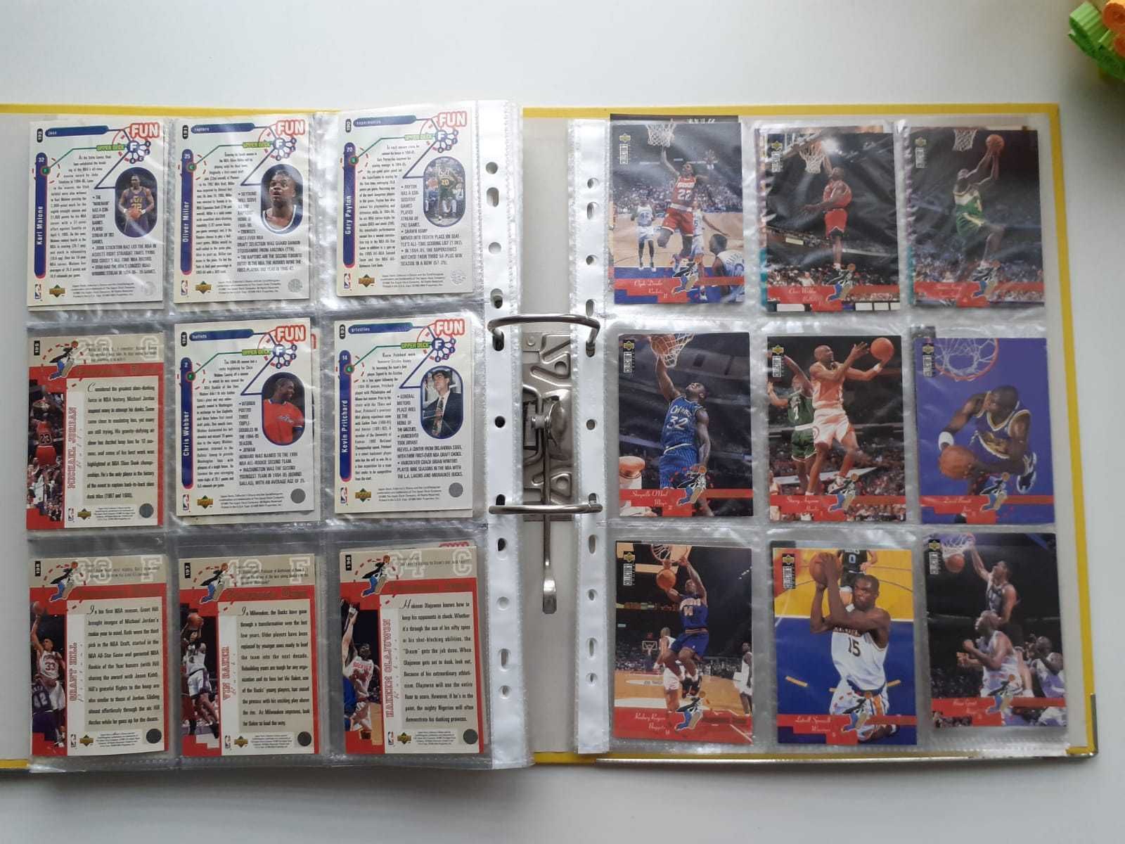 do kolekcji - karty NBA Upper DECK 1995r  - sprzedam - zamienie