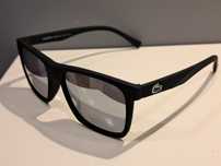 LACOSTE męskie polaryzacyjne czarne nowe okulary