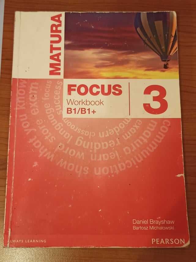 Matura focus 3 workbook B1/B1+ Pearson