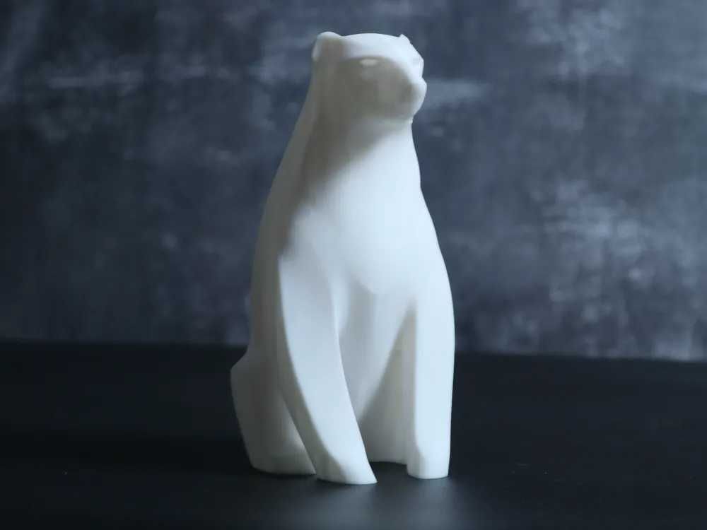 Niedźwiadek 3D - Ekologiczna Ozdoba Domowa (24cm)