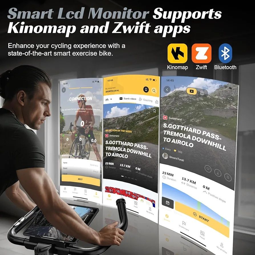 Nowy Stacjonarny Rower Treningowy Spinningowy Labgrey L3 Opór Magnes