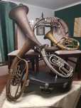 Sakshorn tenorowy ANTYK  Instrument kolekcjonerski