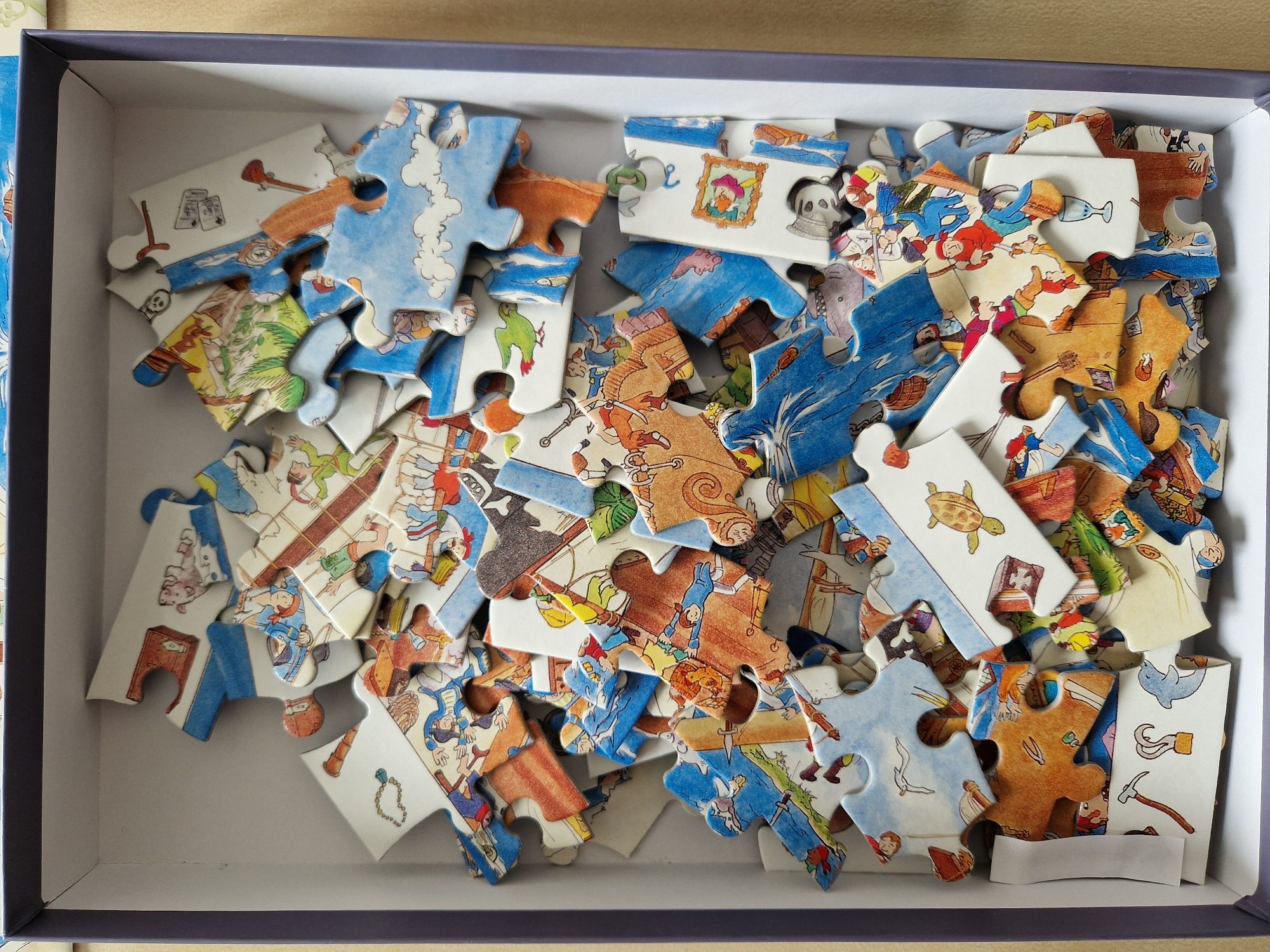 Puzzle Djeco Piraci 100 elementów 5+