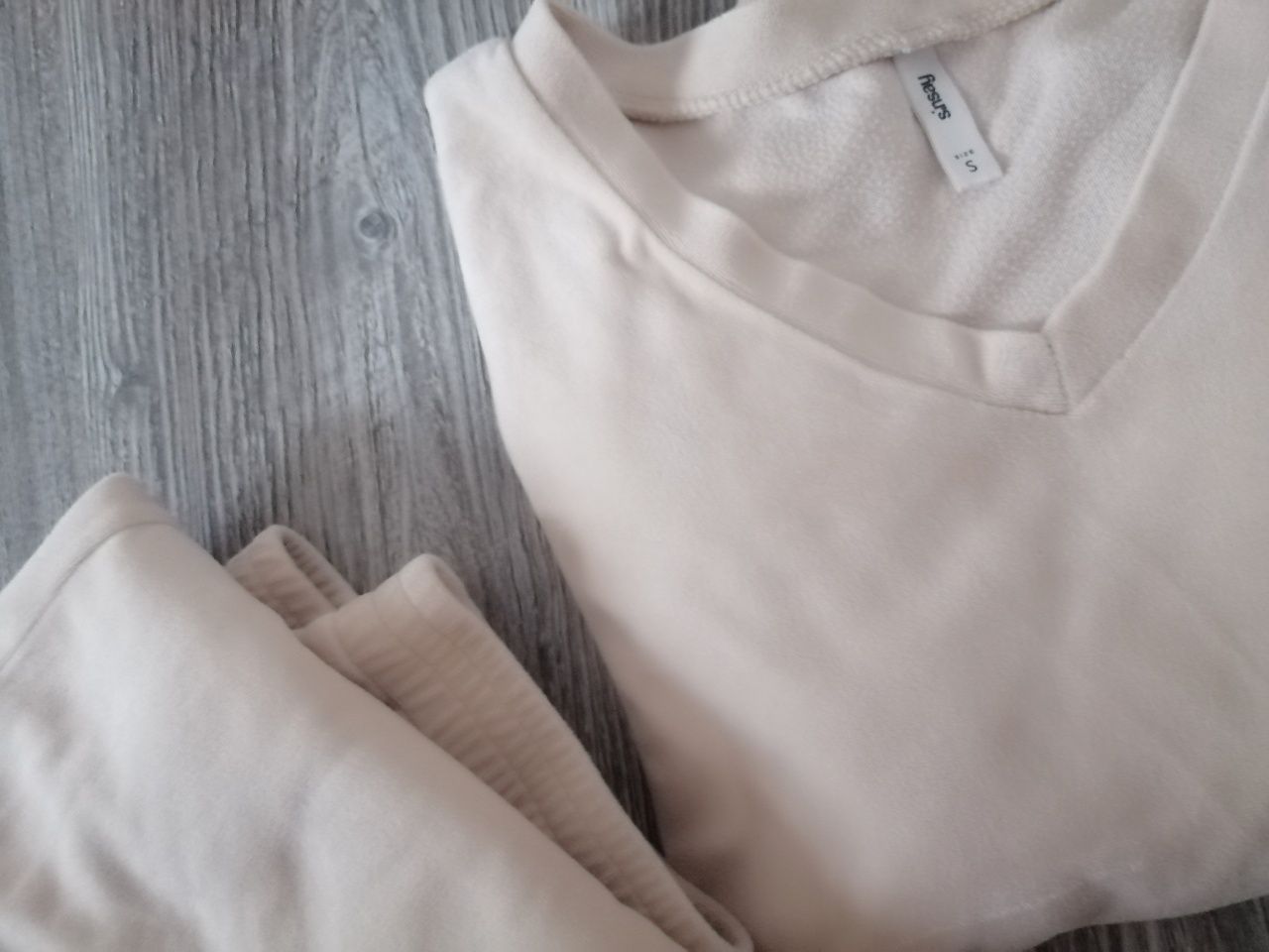 Sinsay welurowy komplet dres 36 S