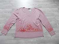Bluzka sweterek z cekinkami 48/50 duży rozmiar (1164)