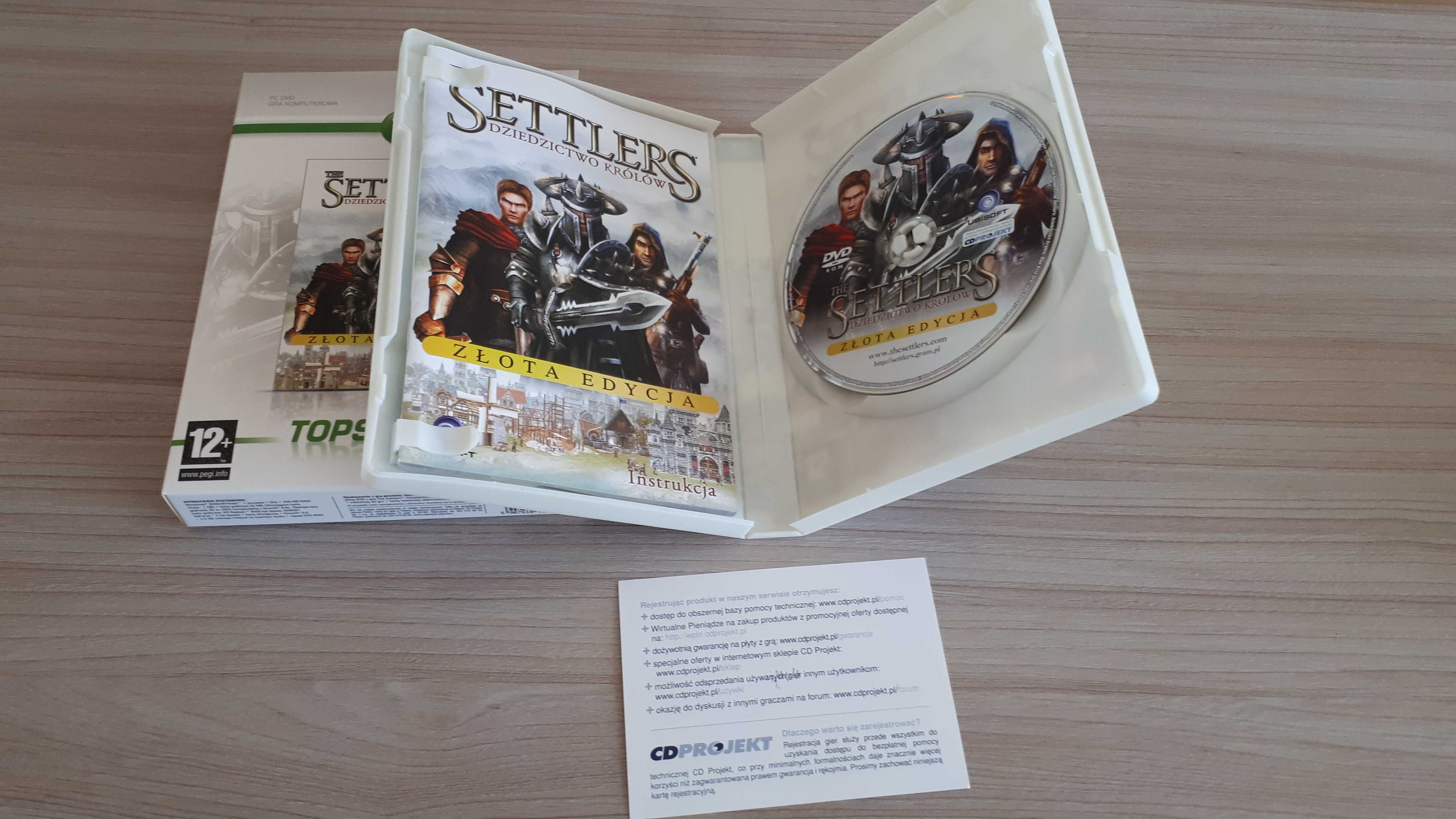 Gra The Settlers V Dziedzictwo Królów Złota Edycja PC PL