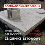 Zbiornik betonowy Deszczówka Woda SZYBKA DOSTAWA Producent Atest