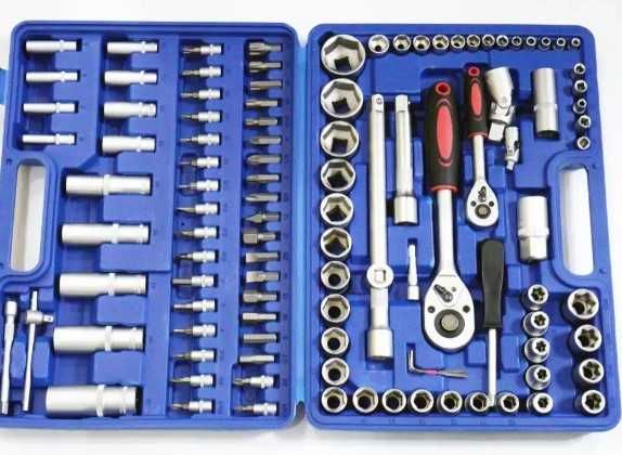 Міцний набір інструментів zhongxin 108 шт — хром-ванадієва сталь