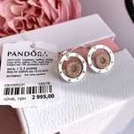 Сережки Пандора оригінал нові Pandora серьги Пандора срібло пусети