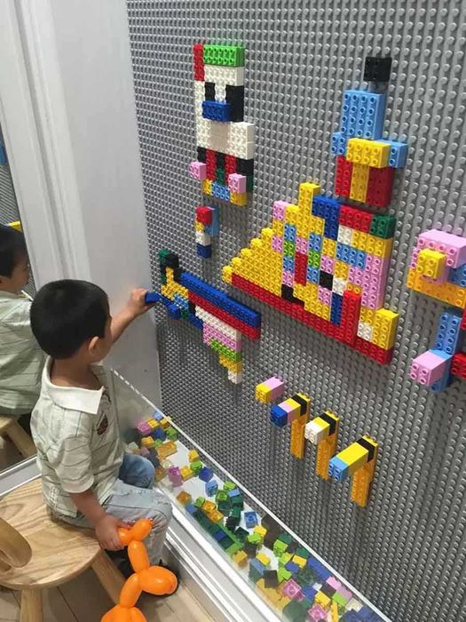 Лего стіна Дупло, Classic на любий розмір, пластина LEGO