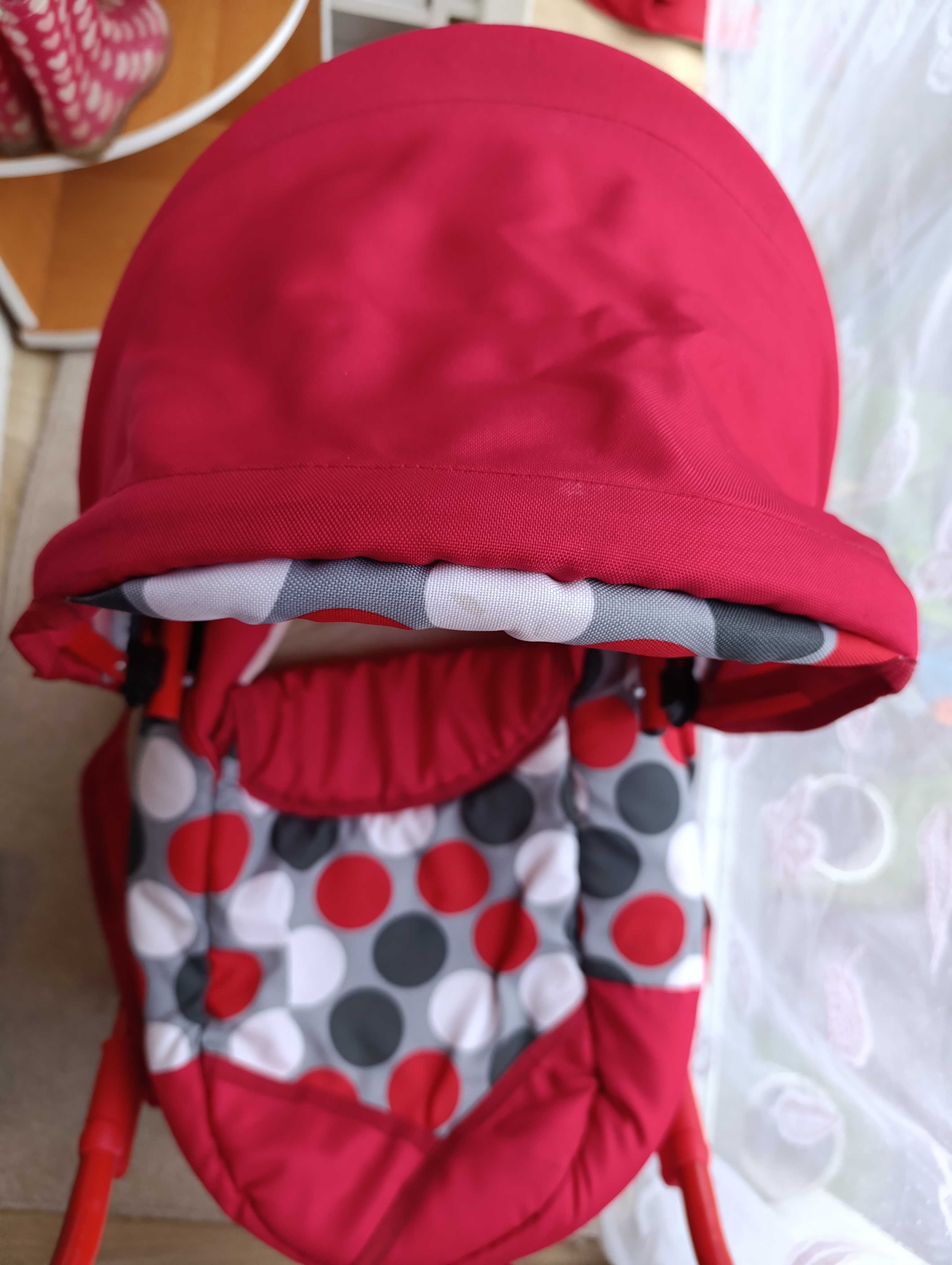 Wózek 3w1 dla lalek duży Patrycja ZPHU ATIX + lalka duża mowiąca