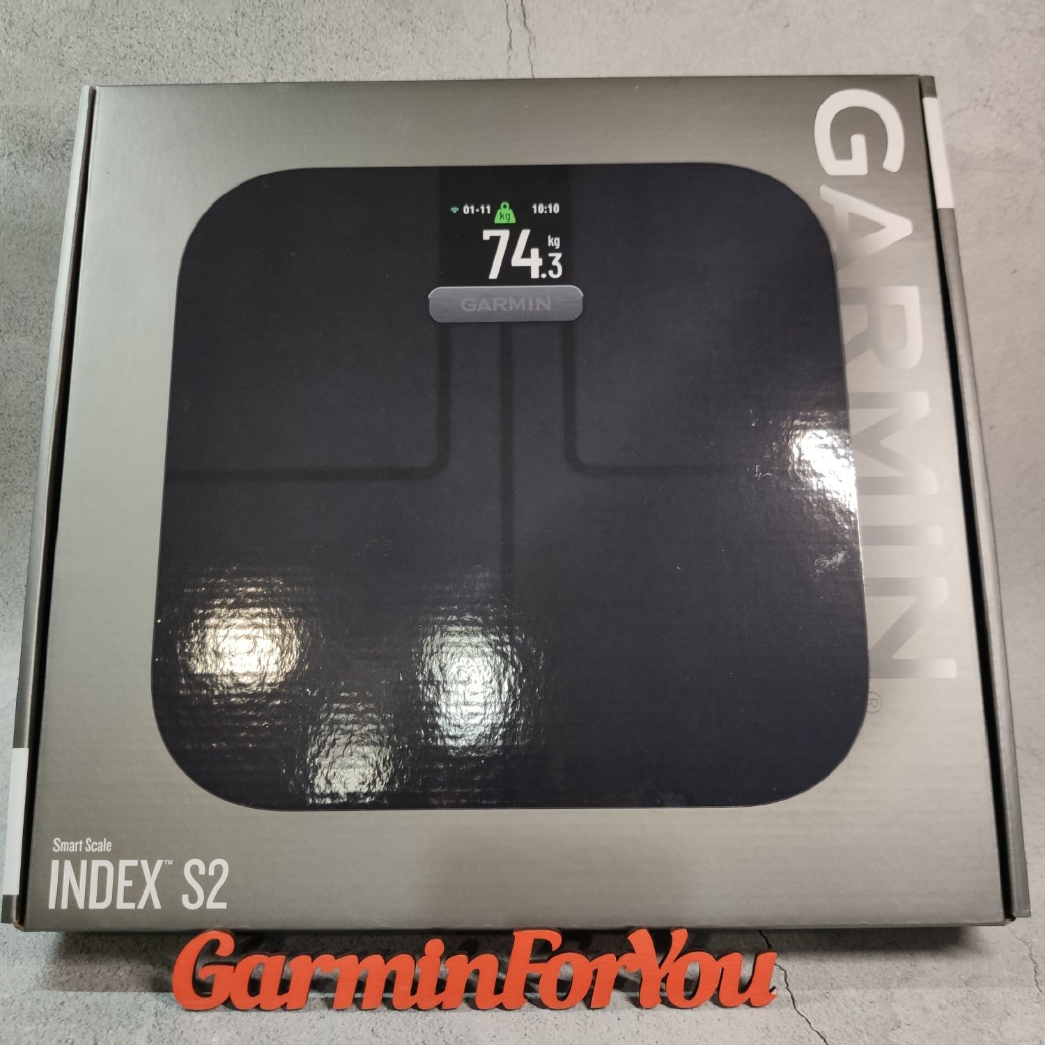 Смарт-ваги Garmin Index S2 чорні 010-02294-12