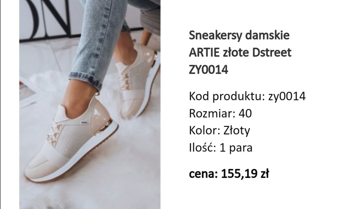 Buty damskie nowe 40