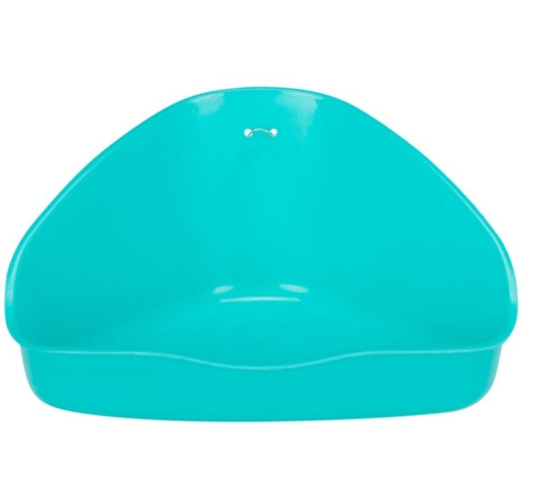 Toaleta,kuweta narożna do klatki XL 45×21×29 cm