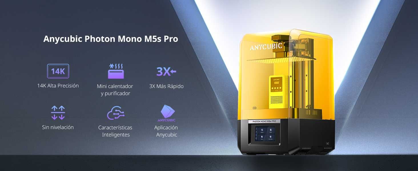 3D принтер/3д принтер/ Рrinter Anycubic Photon Mono M5s Pro Ultra 14K